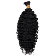 Burmese Curly Bulk Human Hair Extensions