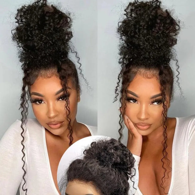 Body Wave Human Hair Wigs 13x6 Hd Lace Frontal Wigs 220 Density 40 Inch For Black Women Pre Plucked Loose Wave Lace Frontal Wig