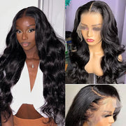 Body Wave Human Hair Wigs 13x6 Hd Lace Frontal Wigs 220 Density 40 Inch For Black Women Pre Plucked Loose Wave Lace Frontal Wig