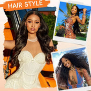 Body Wave Human Hair Wigs 13x6 Hd Lace Frontal Wigs 220 Density 40 Inch For Black Women Pre Plucked Loose Wave Lace Frontal Wig