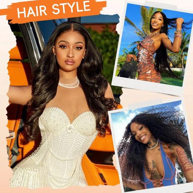 Body Wave Human Hair Wigs 13x6 Hd Lace Frontal Wigs 220 Density 40 Inch For Black Women Pre Plucked Loose Wave Lace Frontal Wig