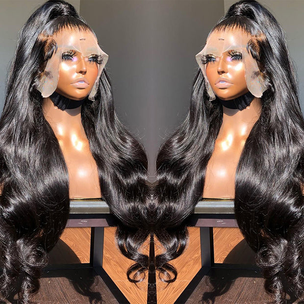 360 Full Lace Frontal Body Wave Human Hair Wigs