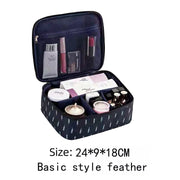 New Fashion Women Cosmetic Bag Travel Makeup Professional Make Up Box Cosmetics Pouch Bags Beauty Case for Makeup Artist