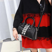 Crossbody Bags For Women Horse Fur Black Women Handbag Top Handle Tote Bag Luxury Designer Sac A Main