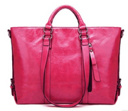 Amazon female bag 2021 new oil wax skin European and American fashion bag big brand shoulder bag handbag