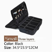 New Fashion Women Cosmetic Bag Travel Makeup Professional Make Up Box Cosmetics Pouch Bags Beauty Case for Makeup Artist