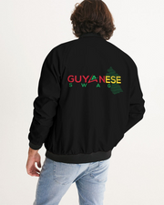 Guyanese Swag Guyana Map Men's Bomber Jacket