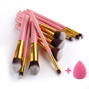 10pcs makeup brushes