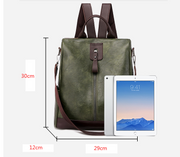 Multifunctional backpack women handbag