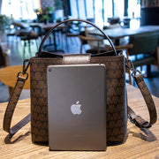 Women''s Bag 2021 New Fashion Printing Large Capacity Bucket Bag Temperament One Shoulder Handbag Versatile Cross Bag Trend