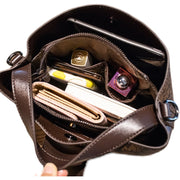 Women''s Bag 2021 New Fashion Printing Large Capacity Bucket Bag Temperament One Shoulder Handbag Versatile Cross Bag Trend