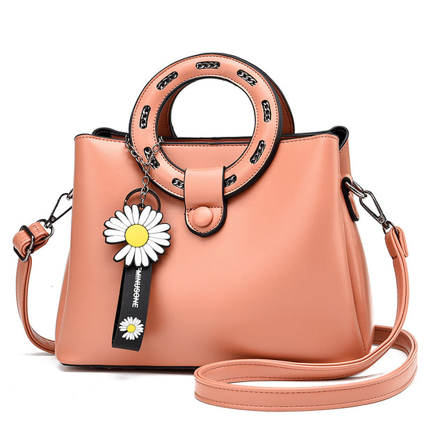 Ring hand design handbag