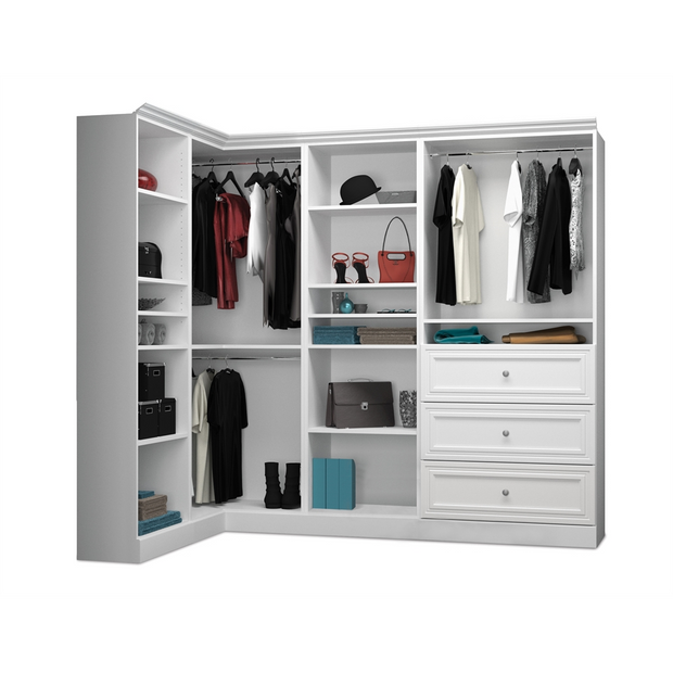 白色多功能 90' 转角套件