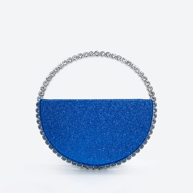 Diamond round handbag