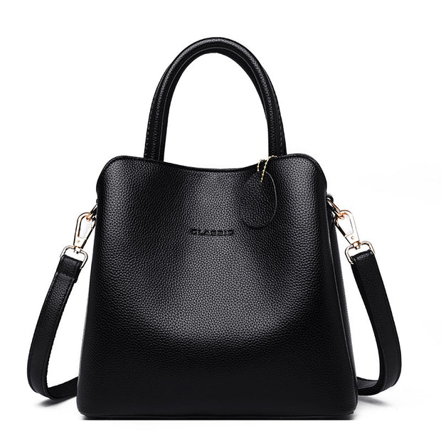 Soft leather handbag