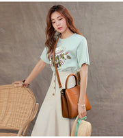 Soft leather handbag