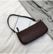 Stone pattern art handbag