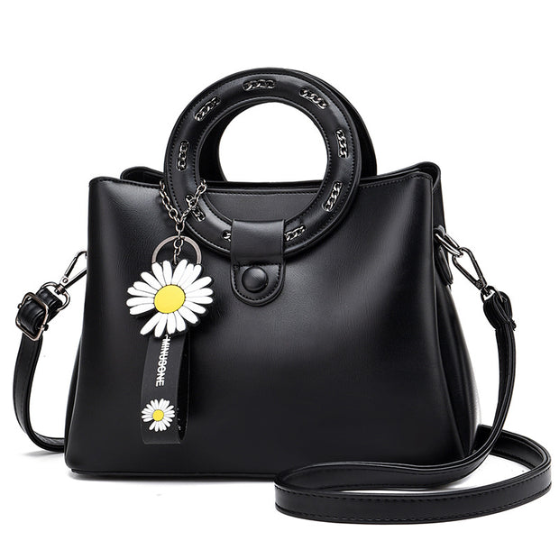 Ring hand design handbag