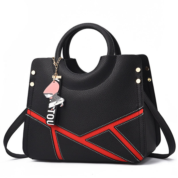 Women's bags 2021 new bag women's European and American big bag fashion women's bag slung slung single-shoulder handbag