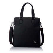The New Male Bag Men Hit Color Leather Casual Leather Shoulder Bag Handbag Vertical Diagonal Package Factory Wholesale
