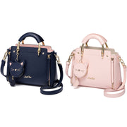 Embroidered cat lady handbag