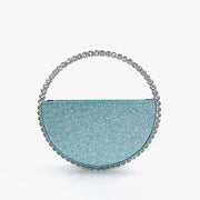Diamond round handbag