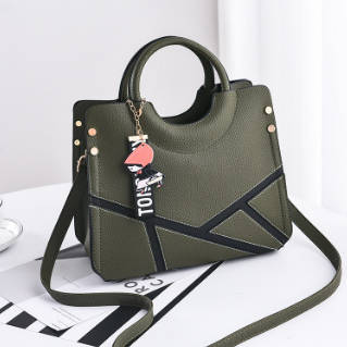 Women's bags 2021 new bag women's European and American big bag fashion women's bag slung slung single-shoulder handbag