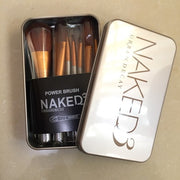 Portable makeup brush