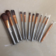 Portable makeup brush