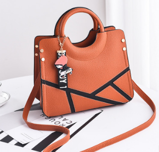 Women's bags 2021 new bag women's European and American big bag fashion women's bag slung slung single-shoulder handbag