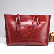 In the autumn of 2021 new western style leather bag shopping bag bag lady handbag simple and practical trend