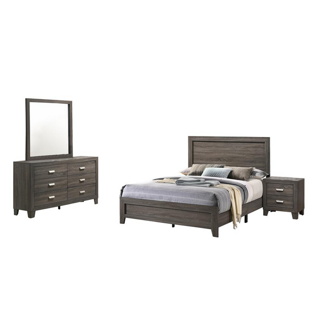 Anastasia 4 Piece Bedroom Set, Eastern King