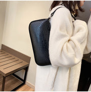 Stone pattern art handbag