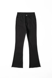 Women Skinny Flared Wide-Leg Long Jeans