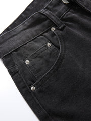 European And American Women Ripped Loose Jeans