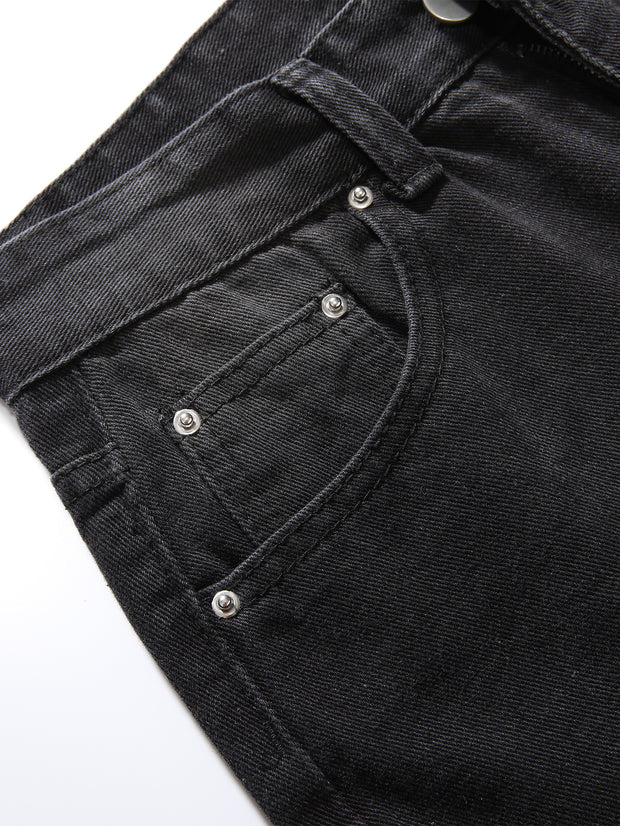 European And American Women Ripped Loose Jeans