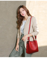 Soft leather handbag