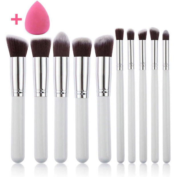 10pcs makeup brushes