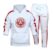 Autumn and Winter Tracksuit Men 2 Pieces Set Sweatshirt + Sweatpants Sportswear Hoodies Casual Mens Clothing Hoodies Suit