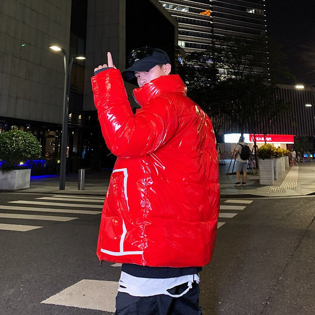 Down Coats Mens Winter Fashion Mens 90%Down Jackets And Coats Man Thick Parkas Warm Casual Outwear Bright Men&#39;s Winter Jacket