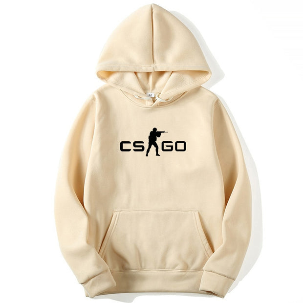 XIN YI Fashion brand men&#39;s hoodie CS go printing Harajuku Fleece Hoodie men&#39;s Hooded Spring and Autumn men hoodies sweatshirt