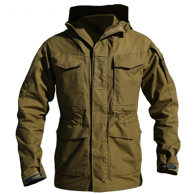 M65 Military Tactical Jackets Men Waterproof Windbreaker Jacket Male Hooded Coat Outdoor Fishing/Trekking Hiking Jackets