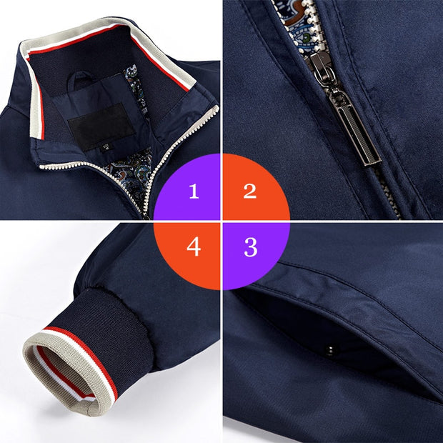 MANTLCONX  Plus Size M-8XL Casual Jacket Men Spring Autumn Outerwear Mens Jackets and Coats Male Jacket for Men&#39;s Clothing Brand