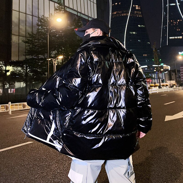 Down Coats Mens Winter Fashion Mens 90%Down Jackets And Coats Man Thick Parkas Warm Casual Outwear Bright Men&#39;s Winter Jacket