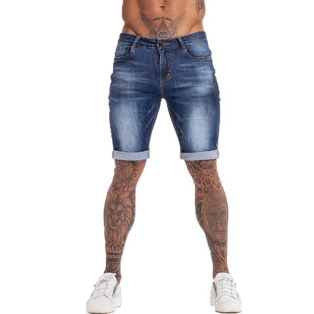 Hommes Shorts Jeans Denim Shorts Noir Taille Haute Déchiré D'été Jeans Shorts Pour Hommes Marque Plus La Taille Casual Streetwear dk03