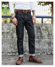 SauceZhan 310XX-HS  Men&#39;s Jeans Slim Fit Jeans Selvedge Jeans Jeans Raw Denim Indigo Jeans Men Free Shipping Mens Skinny Jeans