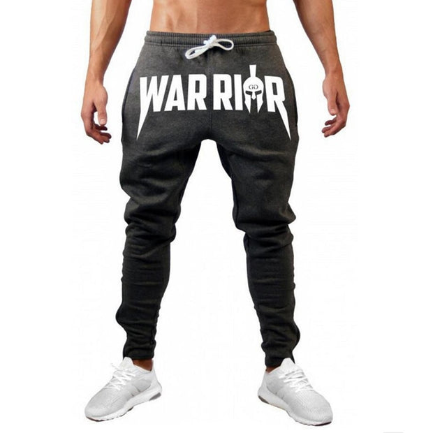 Black Joggers Sweatpants Men Cotton Print Casual Pants Gym Fitness Slim Drawstring Trousers Male Sportswear Running Track pants