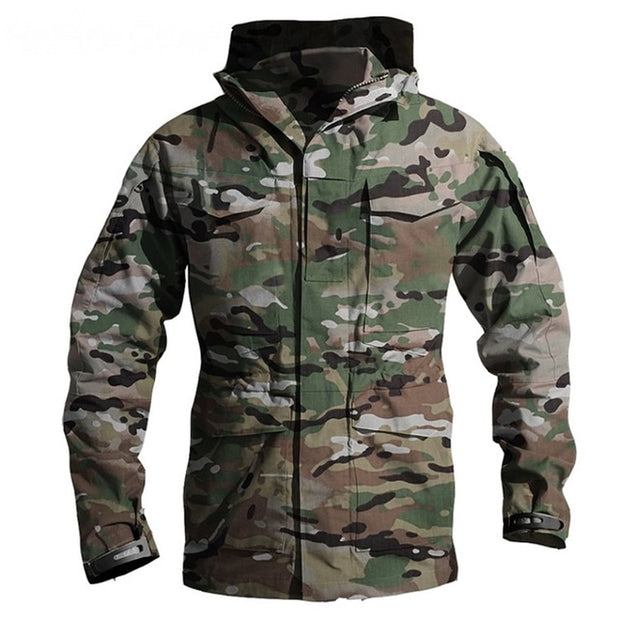 M65 Military Tactical Jackets Men Waterproof Windbreaker Jacket Male Hooded Coat Outdoor Fishing/Trekking Hiking Jackets