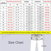 Plus Size Jeans Men Loose Joggers Streetwear Harem Jeans Cargo Pants Ankle-Length Denim Trousers