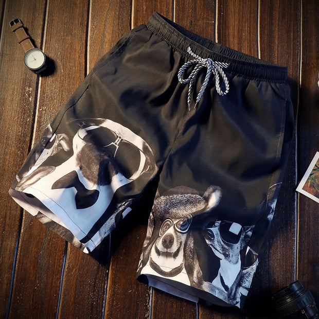 2022 Summer New Men short 16 Style Men Fashion Beachwear Camouflage Print Quick Dry Shorts Drawstring Sportwear Mens Shorts